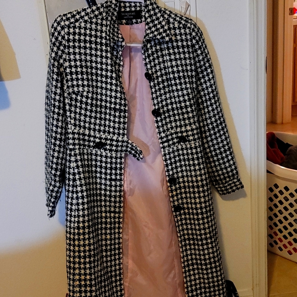 Ankle length coat by Signature Lary Levine